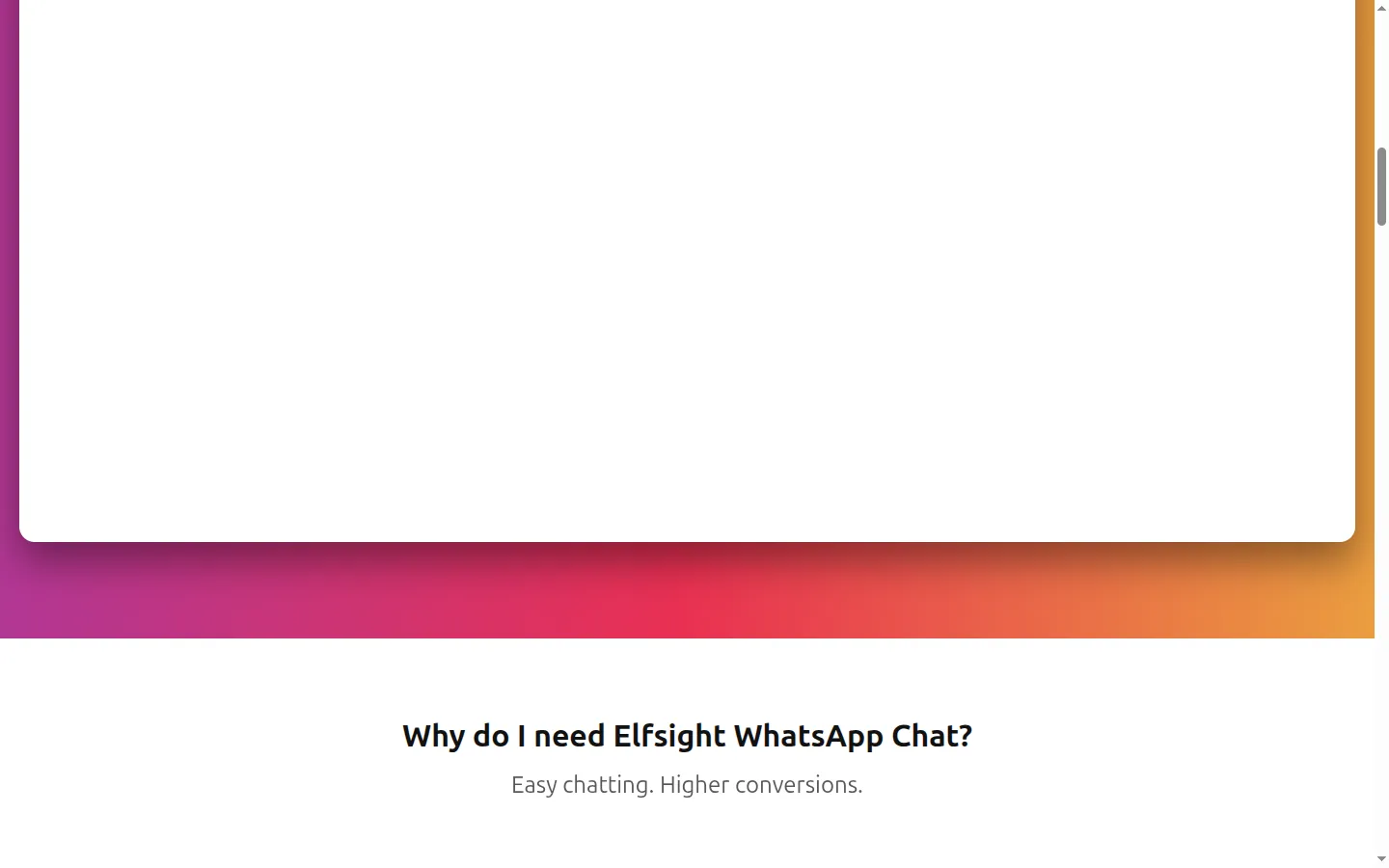 Elfsight WhatsApp Chat widget pricing captured 2026-05-16 showing the Lite, Basic, Pro, and Premium plans with view-based monthly limits
